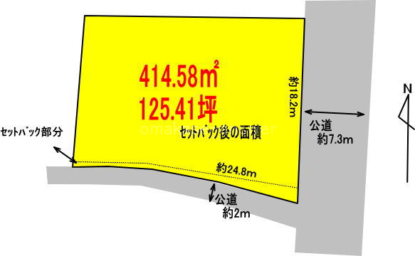 高崎市井野・貝沢・日高 売地 1630万円