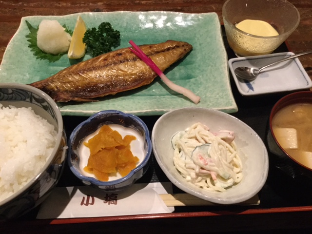 肉系ボリュームランチの他に焼き魚定食もやっています 小塙 高崎の不動産会社アンサーのブログ